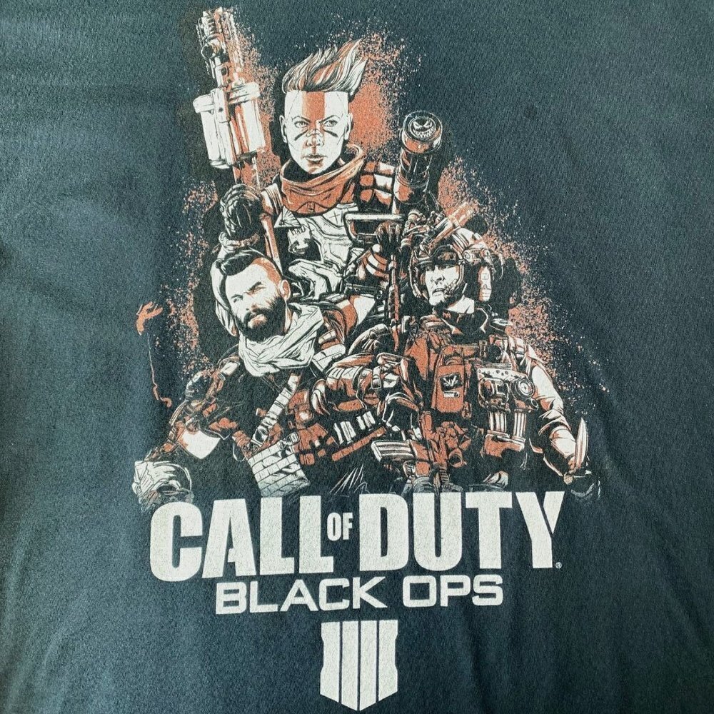 Activision Call Of Duty Black Ops Graphic Short Sleeve Tee T-Shirt 2XL
